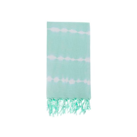 Stylish Luxury Hand Loomed Beach Towel- Teal - Picture 1 of 1
